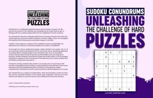 Sudoku Conundrums 1963798066 Book Cover