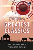 World's Greatest Classic (Set of 3 Books) - 1984, We & The Great Gatsby 9362057476 Book Cover