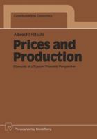 Prices and Production 3790804290 Book Cover