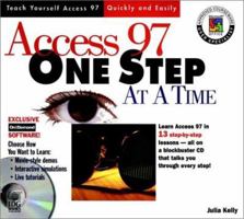 Access 97 One Step at a Time 0764580272 Book Cover