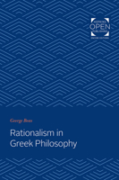 Rationalism in Greek Philosophy 080180079X Book Cover
