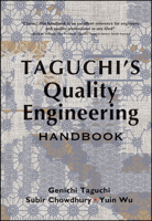 Taguchi's Quality Engineering Handbook 0471413348 Book Cover