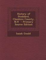 History of Stoddard, Cheshire County, N.H 1017012466 Book Cover