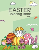 Easter Coloring Book for kids: Easter Coloring Book for Preschool Children & Kindergarten kids, Bunny, rabbit, Easter eggs Easter gifts for kids B08YFMZVPL Book Cover