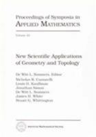 New Scientific Applications of Geometry and Topology (Proceedings of Symposia in Applied Mathematics) 0821855026 Book Cover