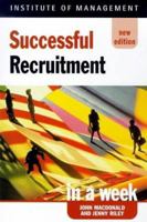 Successful Recruitment in a week (IAW) 0340738162 Book Cover