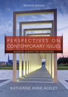 Perspectives on Contemporary Issues: Reading Across the Disciplines 1413010687 Book Cover