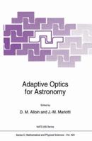 Adaptive Optics for Astronomy 9048143756 Book Cover