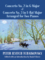 Concerto No. 2 in G Major & Concerto No. 3 in E-flat Major Arranged for Two Pianos 0486490211 Book Cover
