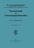 Thermodynamik Der Verbrennungskraftmaschine 370915197X Book Cover
