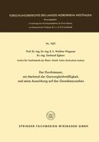 Der Durchmesser, Ein Merkmal Der Garnungleichmassigkeit, Und Seine Auswirkung Auf Das Gewebeaussehen 3663060292 Book Cover