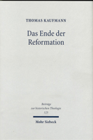 Das Ende der Reformation. 3161481712 Book Cover