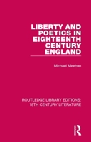 Liberty and Poetics in Eighteenth Century England 0367445077 Book Cover