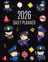 Police Planner 2026: Cool Daily Organizer: January-December (12 Months) Stylish Blue Policeman Weekly Agenda for Law & Order 1965994946 Book Cover