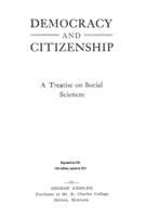 Democracy and Citizenship: A Treatise on Social Sciences B08C8R44LX Book Cover
