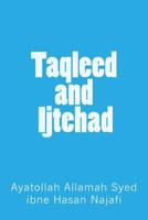 taqleed and ijtehad 1533114331 Book Cover