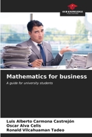 Mathematics for business 6206647900 Book Cover