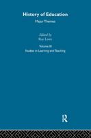 Major Themes Hist Educ V 3 0415140498 Book Cover