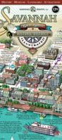 Savannah Historic District Illustrated Map 0985653205 Book Cover