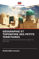 Géographie Et Toponymie Des Petits Territoires (French Edition) 6207185498 Book Cover