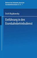 Einfuhrung in Den Eisenbahnbetriebsdienst 3663154793 Book Cover