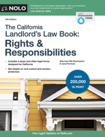 California Landlord's Law Book, The: Rights & Responsibilities: Rights & Responsibilities 1413323634 Book Cover