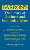 Dictionary of Business and Economics Terms 0764147579 Book Cover