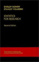 Statistics for Research (Wiley Series in Probability and Statistics) 0471857033 Book Cover