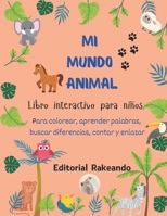My Animal World: Interactive Book for Children B0CJXGYFFR Book Cover
