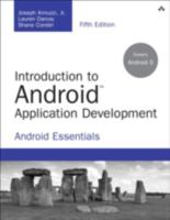 Introduction to Android Application Development 4th Edition 0321940261 Book Cover