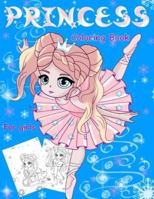 Princess Coloring Book 6250089713 Book Cover
