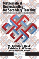 Mathematical Understanding for Secondary Teaching 1681231131 Book Cover