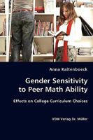 Gender Sensitivity to Peer Math Ability 3836438836 Book Cover