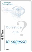 Qu'est-Ce Que La Sagesse? 2711624854 Book Cover
