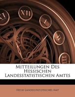 Mitteilungen Des Hessischen Landesstatistischen Amtes 1149968516 Book Cover