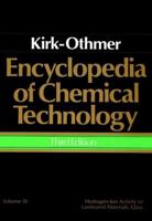 Encyclopedia of Chemical Technology, Hydrogen-Ion Activity to Laminated Materials, Glass 0471020664 Book Cover