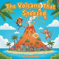 The Volcano That Sneezed: A Silly Volcano Adventure for Kids Ages 5–8 with Bouncing Lava Bubbles and Brave Little Heroes B0GSVGXVG2 Book Cover