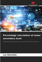 Percentage calculation at lower secondary level 6209713831 Book Cover