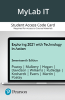 Exploring 2021 + Technology in Action, Seventeenthn Edition -- MyLab IT with Pearson eText Access Code 0137692935 Book Cover