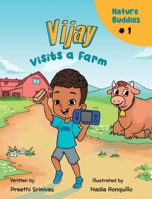 Vijay Visits a Farm: A children's book about new experiences and social skills 1965485014 Book Cover