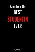 Kalender f�r Studenten / Studentin: Immerw�hrender Kalender / 365 Tage Tagebuch / Journal [3 Tage pro Seite] f�r Notizen, Planung / Planungen / Planer, Erinnerungen, Spr�che 1706532741 Book Cover