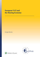 European Vat and the Sharing Economy 9403514353 Book Cover