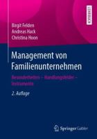 Management Von Familienunternehmen: Besonderheiten - Handlungsfelder - Instrumente 3658240571 Book Cover