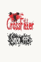 CrossFitter Since 1995: Notebook Birthday CrossFit Gift, Lined Notebook / Journal Gift, 120 Pages, 6x9, Soft Cover, Matte Finish. 1679178288 Book Cover