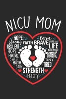 NICU Mom: Preemie Awareness Nicu Nurse Notebook 6x9 Inches 120 dotted pages for notes, drawings, formulas Organizer writing book planner diary 1712374613 Book Cover