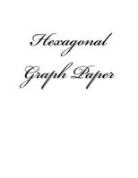 Hexagonal Graph paper: Hexagonal Graph Paper Notebook: Large Hexagons Light Grey Grid 1 Inch (2.54 cm) Diameter .5 Inch (1.27 cm) Per Side 120 Pages: Hex Grid Paper A4 Size ... Hexagons - Caribbean In 1650487592 Book Cover