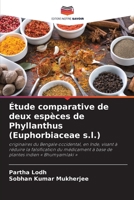 Étude comparative de deux espèces de Phyllanthus (Euphorbiaceae s.l.) (French Edition) 6630043480 Book Cover