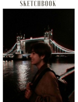 Sketchbook: 150 Page by 7.44" x 9.69 BTS Sketchbook 1694402436 Book Cover