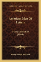 Francis Parkman 114023367X Book Cover