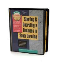 Starting and Operating a Business in South Carolina 0916378551 Book Cover